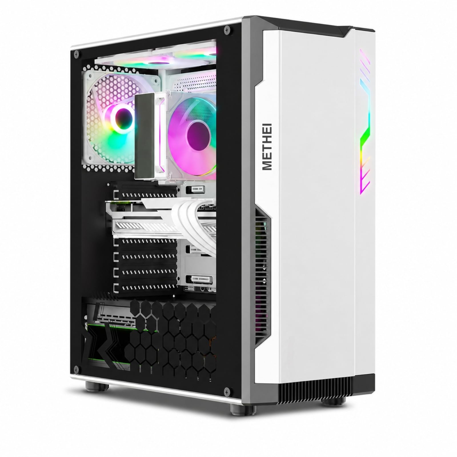 METHEI High Performance Gaming PC | Core i5 14400F | NVIDIA RTX
