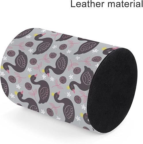 Miniatura 4 de Soporte para bolígrafo de cisne de princesa negra, organizador de brochas de maquillaje, soporte para escritorio, oficina, aula, hogar