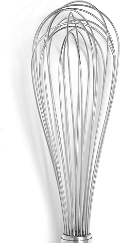 Miniatura 2 de Norpro - 2320 Norpro Krona - Batidor de acero inoxidable de 12 hilos, 11 pulgadas, 11 pulgadas/11.0 in, color plateado