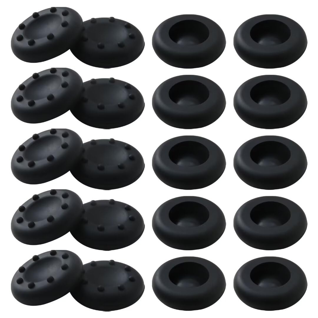 Non-Slip Controller Gamepad Joystick Cap Button Covers Compatible for Xbox One 360 PS 3 4,Thumbstick Cover for Wii,XSPANDER Updated Version