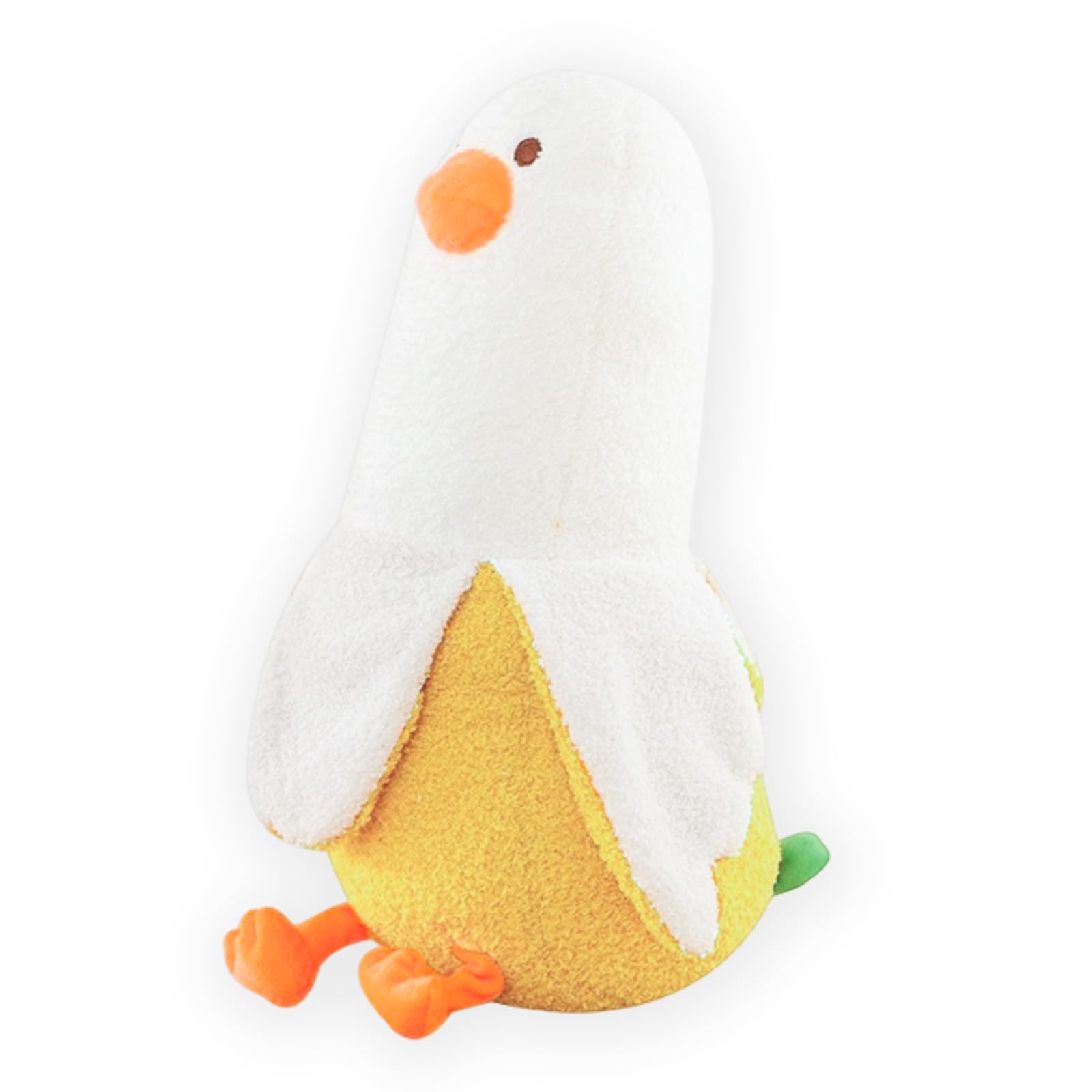 FILOEEX Chicken Banana Plush,Soft Stuffed duck Toy,30cm Cute Banana Duck Hugging Pillow for Bed and Couch,Goose Plush Companion,Gift for Birthdays and Holidays