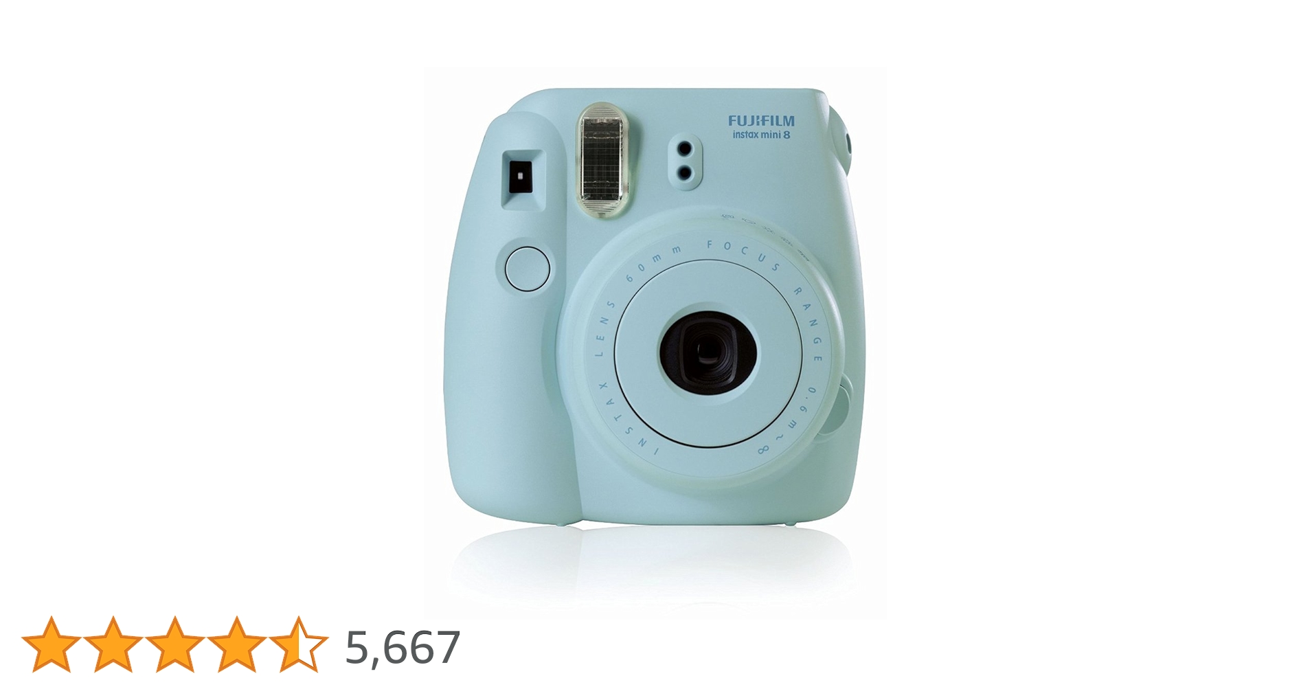 Amazon | FUJIFILM インスタントカメラ チェキ instax mini 8ブルー NS
