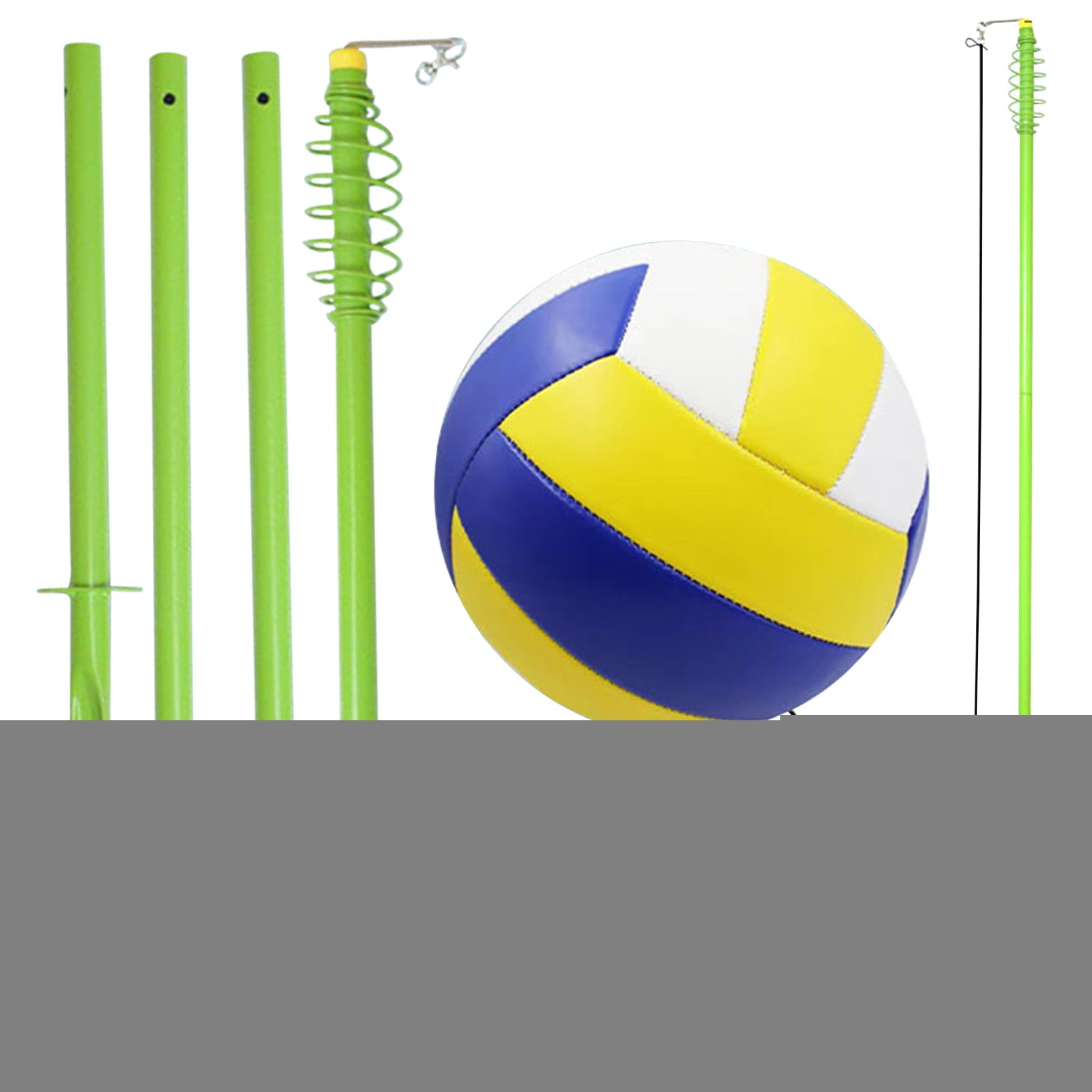 Trenażer siatkarski do serwów Pomoc treningowa do zagrywki i ataku | Trenażer Dla Samodzielnego Treningu Serwów Siatkarskich dla Dzieci, Dorosłych, Rodzin, Zaawansowanych, Kobiet,