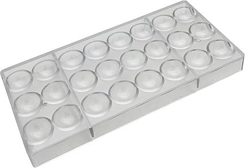 Miniatura 7 de Goldbaking Molde de chocolate semi esfera PC policarbonato hemisferio molde de chocolate (s 1.2 pulgadas)