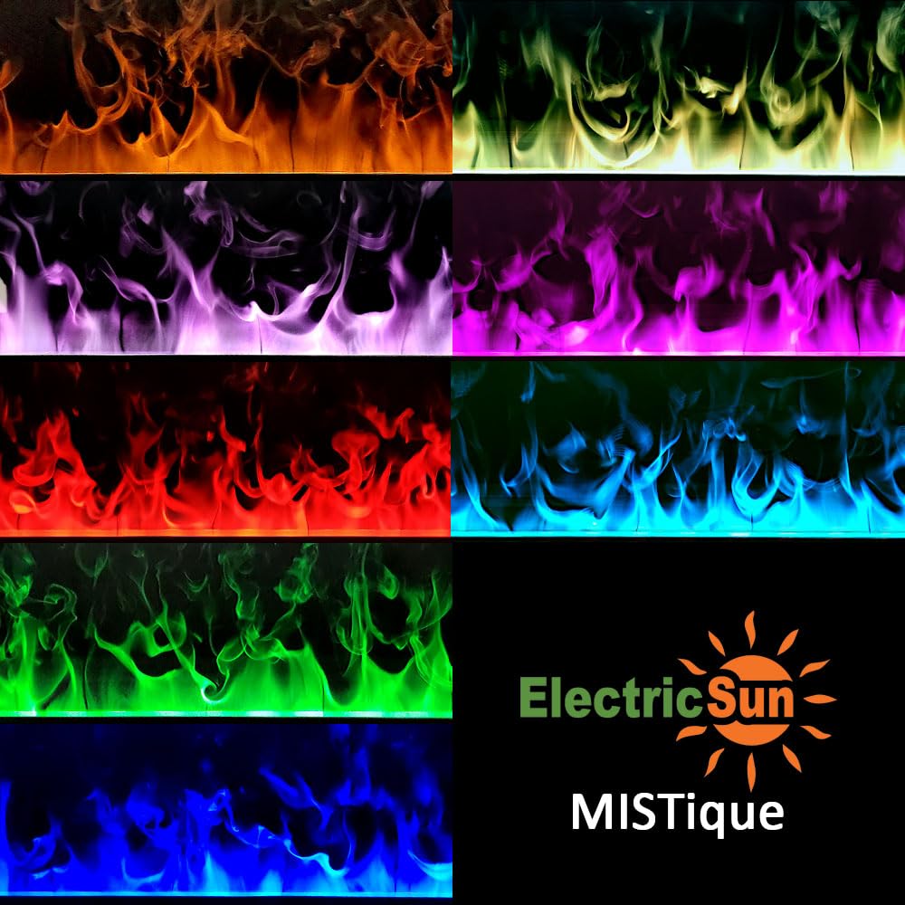 Wkład kominek elektryczny z parą wodną, ElectricSun MISTique mały 60 cm