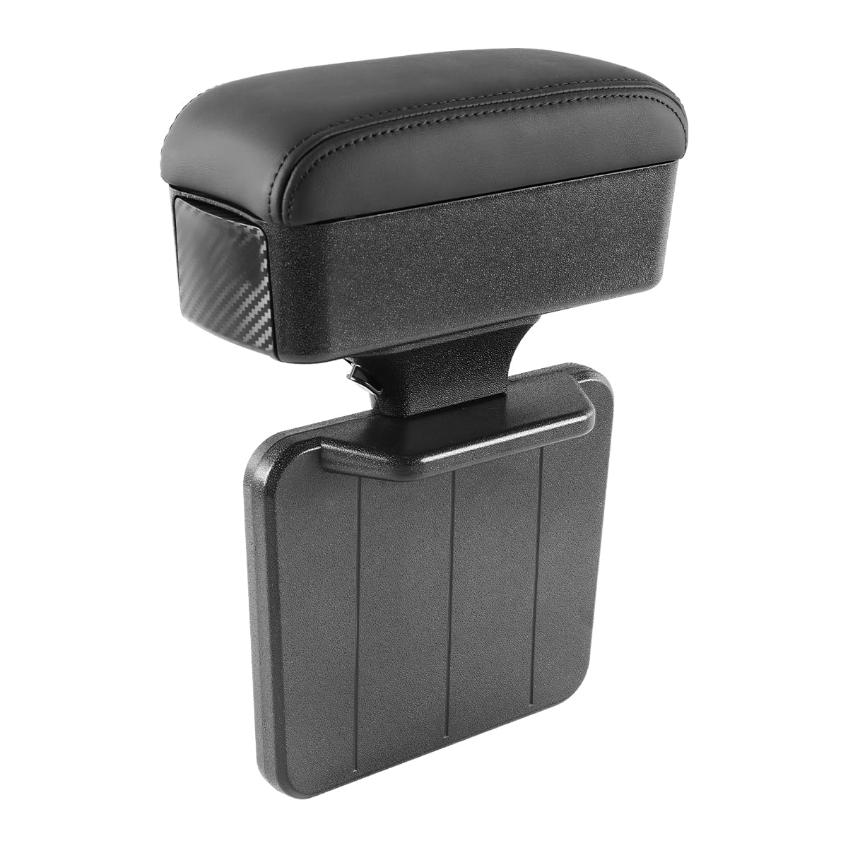 Enwye - Accoudoir Central Pour Voiture Avec Porte-gobelet Réglable - Rangement Intégré - Pour Espace De 2,5 Cm Entre Sièges