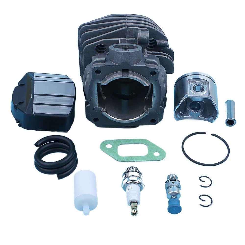 Kit de línea de Gas de Filtro de Combustible y Aire de pistón de Cilindro de 47mm for Motosierra CS 2159 CS 2156 CS2159 CS2156 EPA