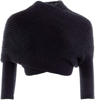 Women Autumn Winter Scarf Wrap Sweater Multi-Use Knitted wrap scarf with sleeves