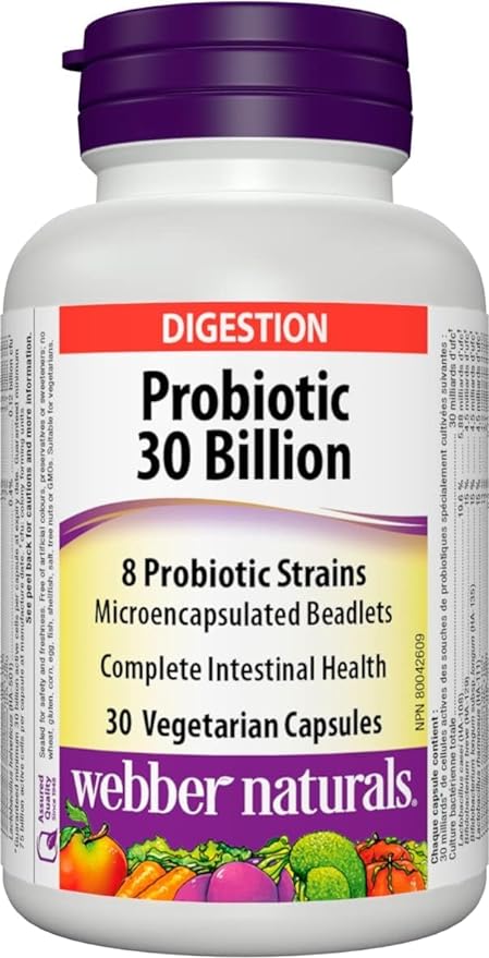 Webber Naturals Probiotic Capsules