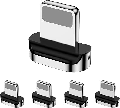 Magnetic Connector Tips Head for Iproduct Devices 5 Pack, only Compatible 3A Magnetic Charging Cable