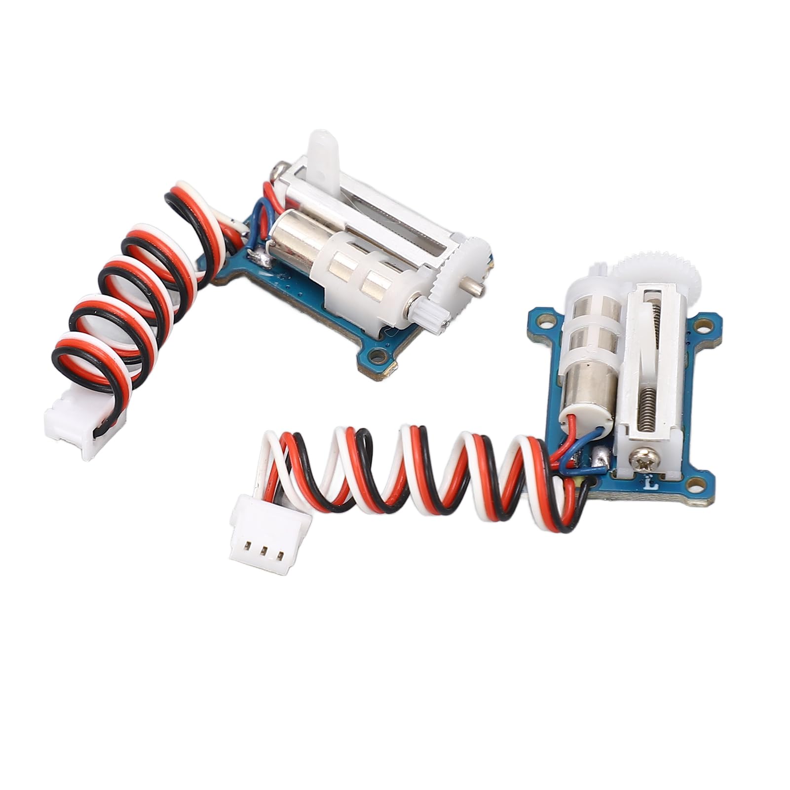 gernie 2pcs RC Plane Digital Servo, Ultralight 1.5g 900‑2100us Linear Digital Servo for Mini Drone Fixed Wing Aircraft 3.7V‑6V