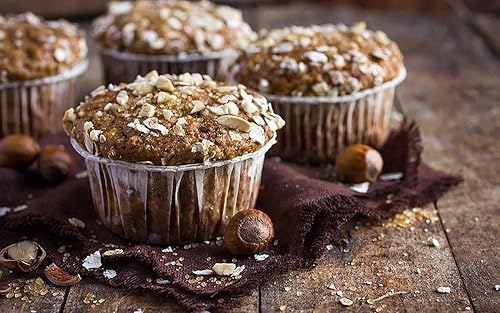 Miniatura 4 de Salvado de avena orgánico de Food to Live (sin OMG, cereales calientes crudos, con alto contenido de fibra, molido de avena con alto contenido de