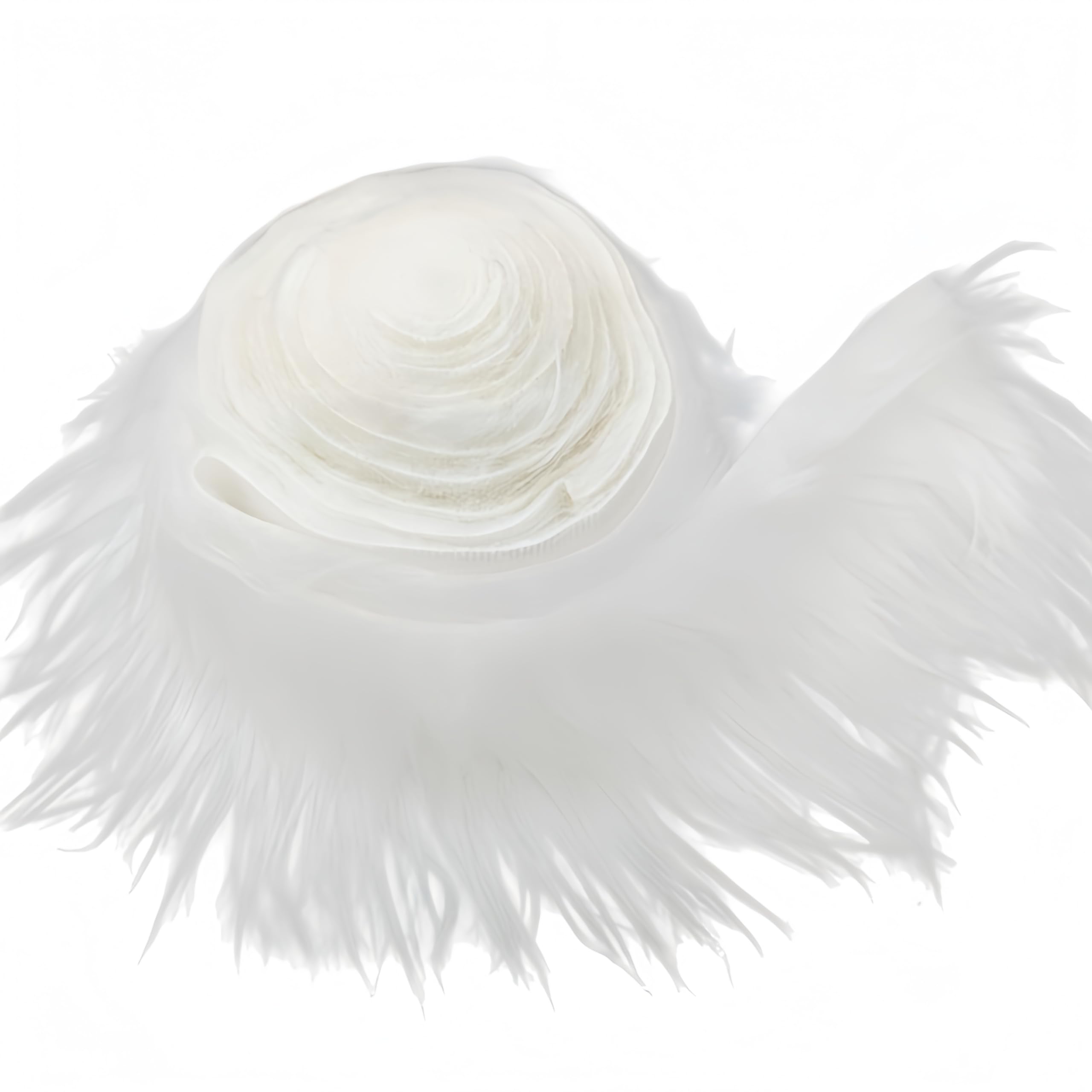 White Faux Fur Fabric, 1.5m*5cm Shaggy Plush Fur Fabric Pre Cut Rolls for Gnomes Beard Santa Claus Hair Dwarf, White Artificial Craft Fabrics for Christmas Pillows Seat Cushion Pad Chair Cover