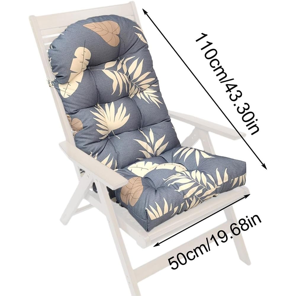 vidaXL Stoelkussens 2 st Adirondack oxford stof crèmekleurig