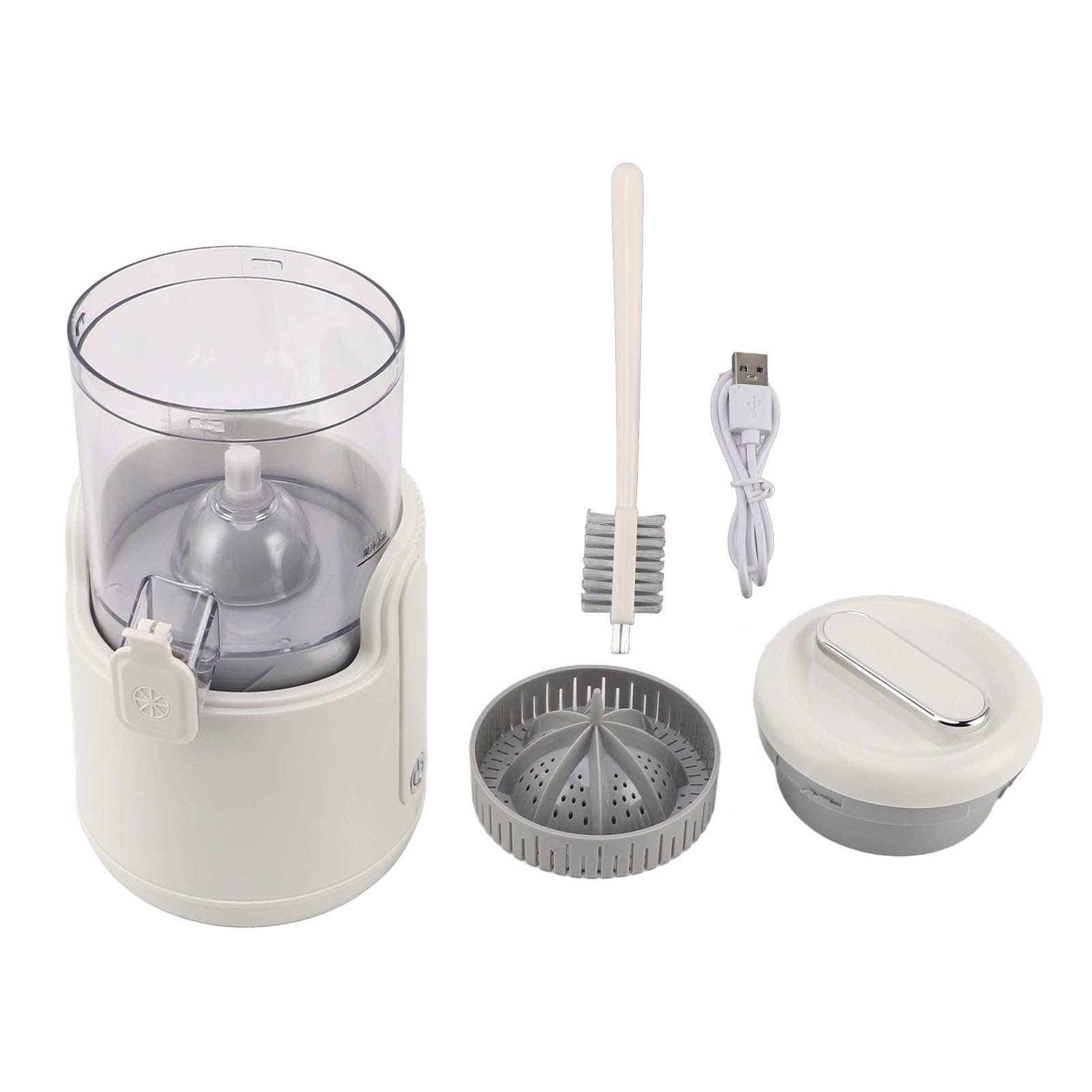 Exprimidor de Cítricos Eléctrico a Prueba de Fugas, Exprimidor de Jugo con Motor de 360 ​​​​grados Recargable por USB, Mini Exprimidor Portátil de 500 Ml para Naranja, Limón,