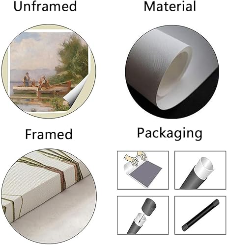 Miniatura 4 de NTEUMM Póster de lienzo con diseño de reno y abrazo de Papá Noel, arte de pared de Papá Noel, fotos de Navidad, regalo de Navidad, decoración para