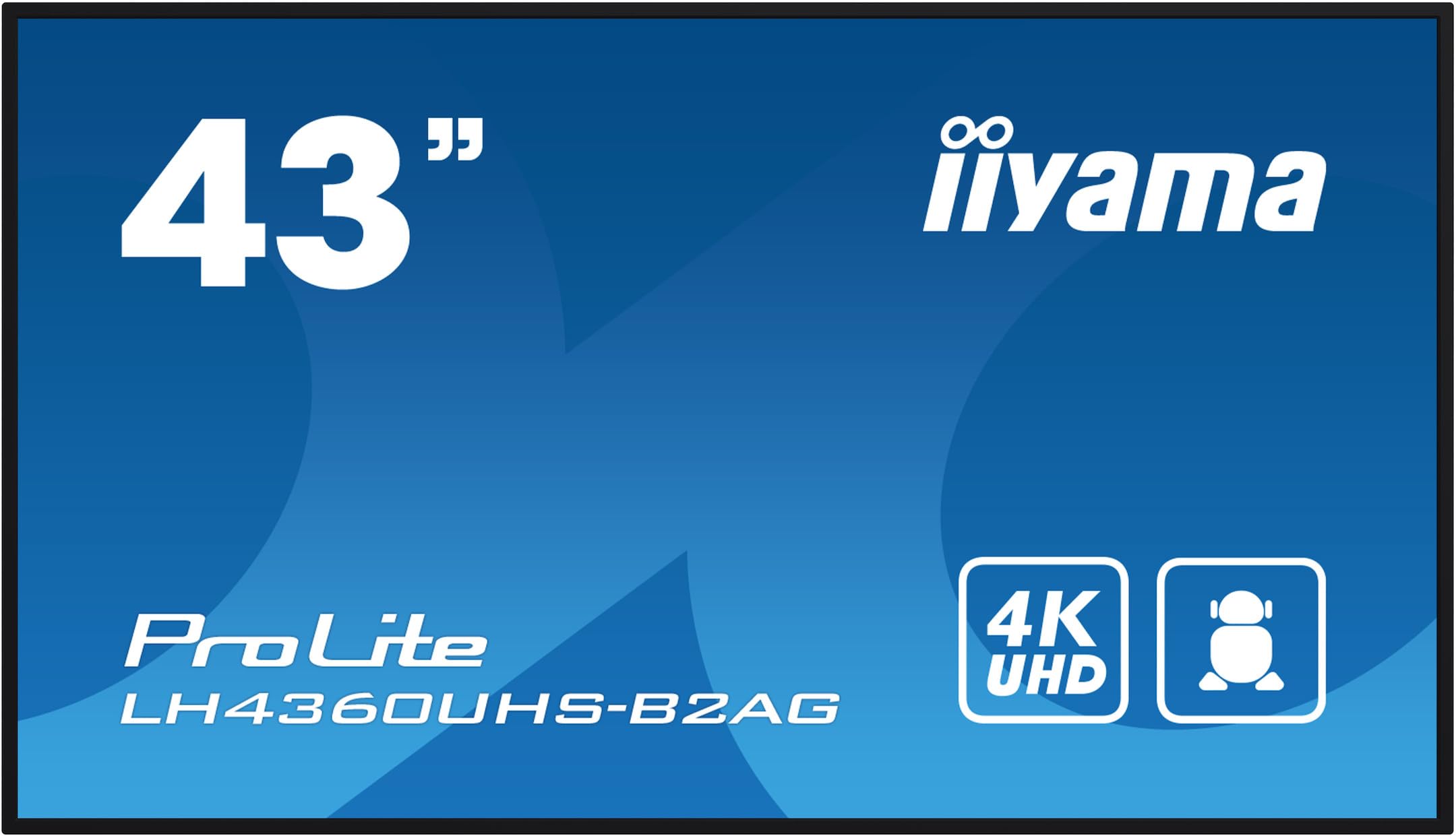 Iiyama Digital Signage Prolite LH4360UHS-B2AG LH4360UHSB2AG (LH4360UHS-B2AG)-image