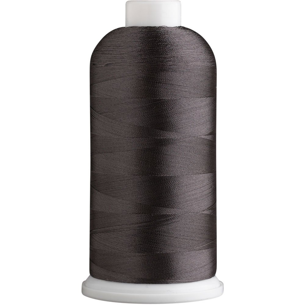 Superpunch SuperB Embroidery Thread 40wt, 5000 m Cone, Light Black 117