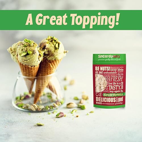 Miniatura 4 de Sincerely Nuts Pistachos grandes asados y sin sal en cáscara  Bolsa de 2 libras  Comida saludable  Ideal para cocinar  Fuente de fibra, proteínas,