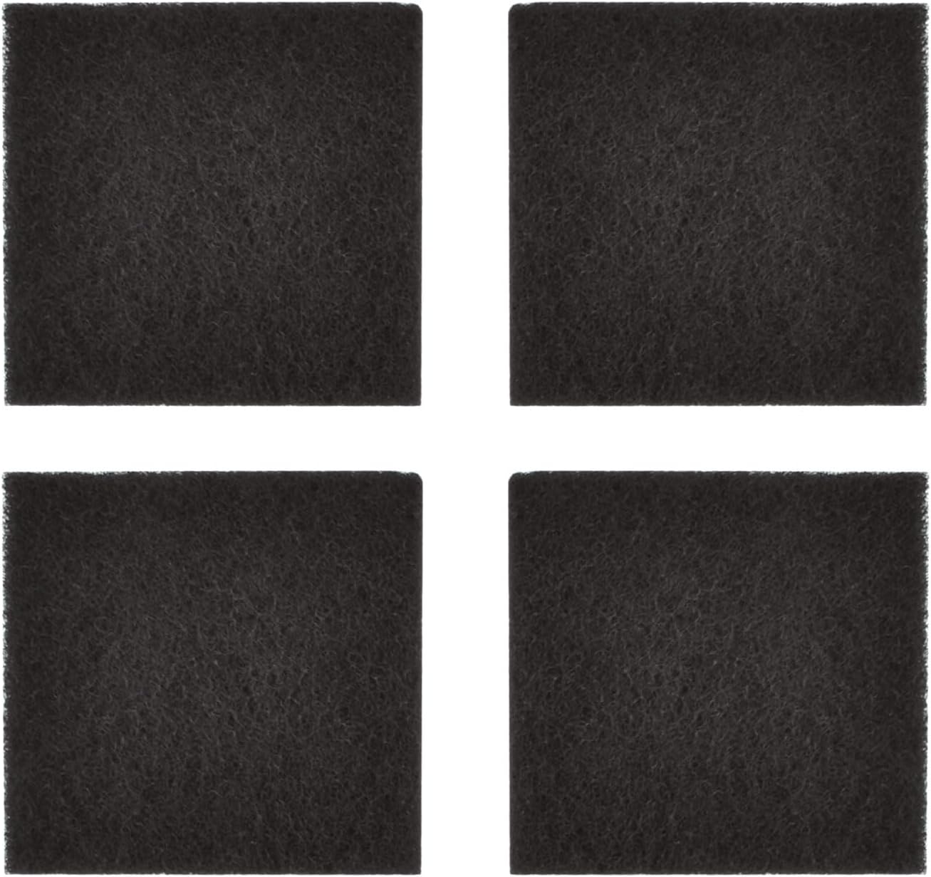 4 Pack 4151750 Trash Compactor Charcoal Air Filters 554358 WP4151750 Compatible with