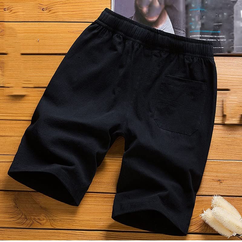 RLKHXBS short masculin summer plus taille avec poches extérieur