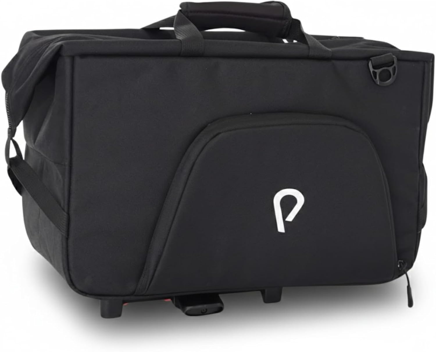 Vincita Big Nash Bike Trunk Bag,Universal Quick-release Fit All Rear Racks With Expandable Panniers And Waterproof Rain Cover,Bicycle Commuter Bag Suitable For Bicycles. (Black, Nash) (B181B-2+0)