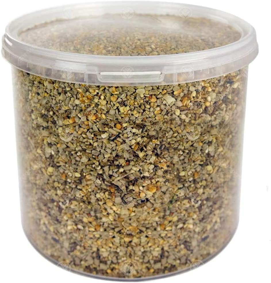 GardenersDream Robin & Songbird Mix | Nutritious Wild Bird Food for Garden Birds | Free of Husks & Germinating Seeds | Premium Quality Source of Protein and Energy | Year-Round Feed Mixture (2.5L Tub)