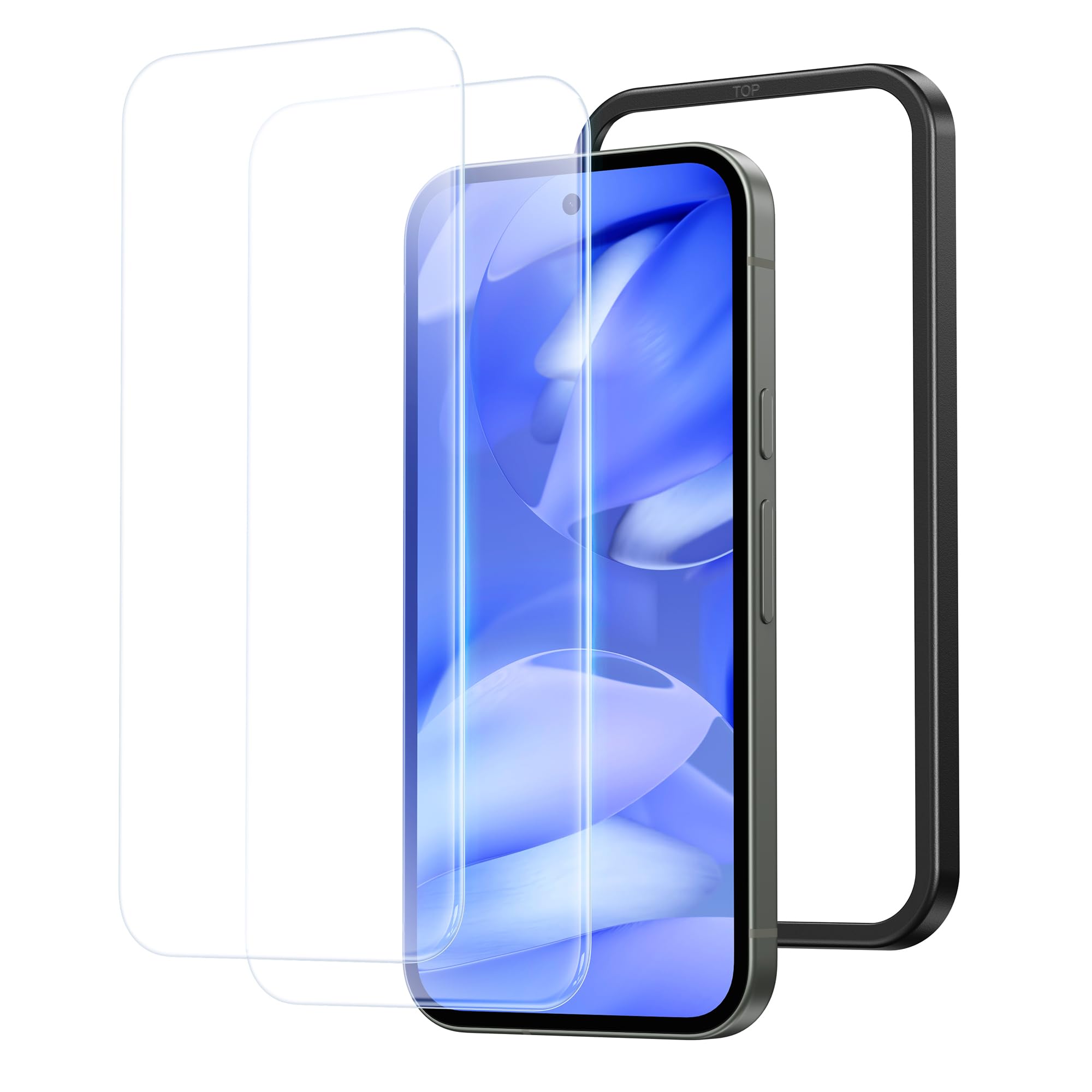 Amazon | NIMASO ガラスフィルム Google Pixel 9a用 保護フィルム 強化