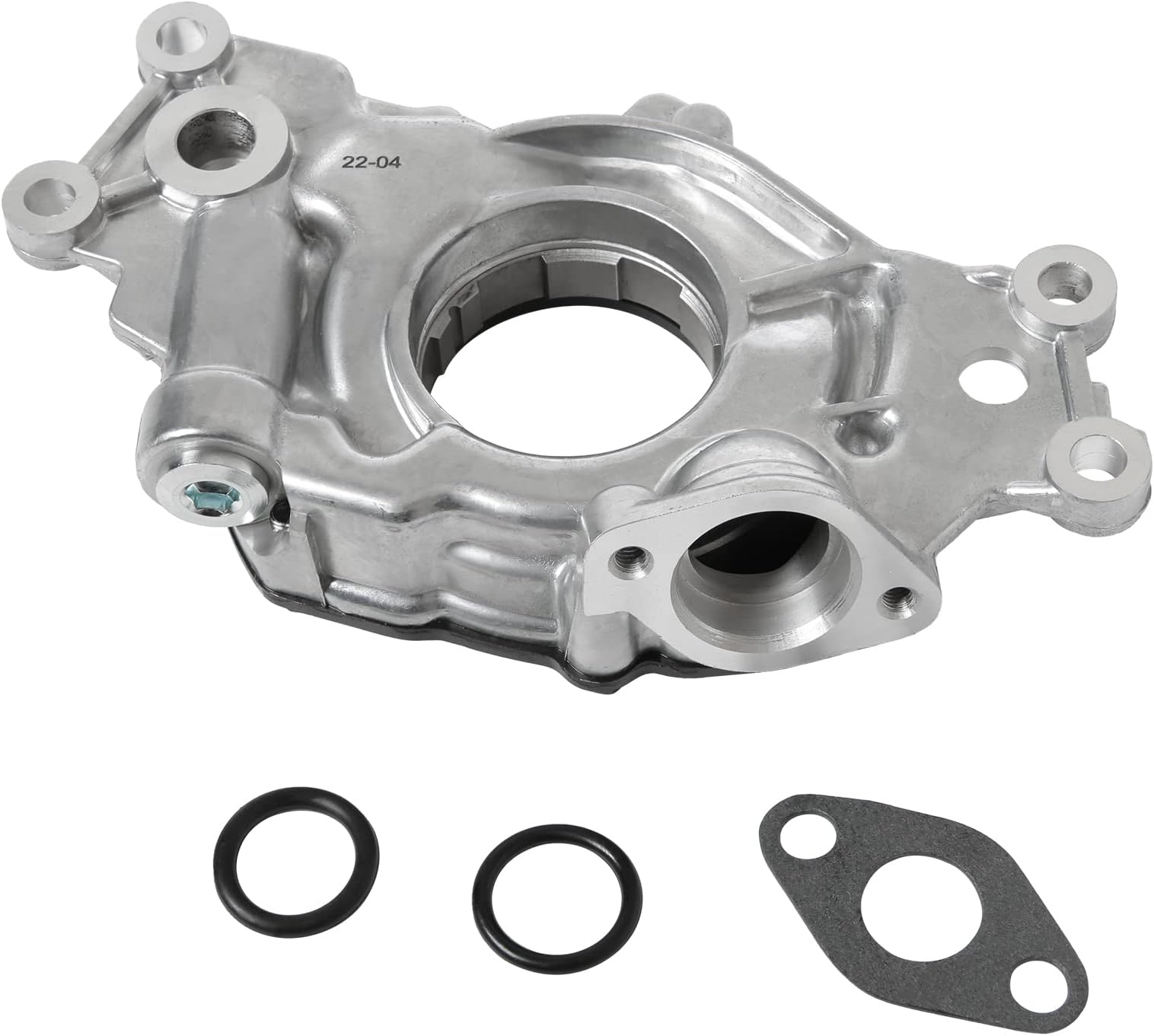 Replacement High Volume Oil Pump - Compatible with Buick, Cadillac, Chevy, GMC, Hummer, Isuzu, Pontiac, Saab - 4.8L, 5.3L, 5.7L, 6.0L, 6.2L - Replaces M295HV, 12696357 - High Pressure Wet Sump