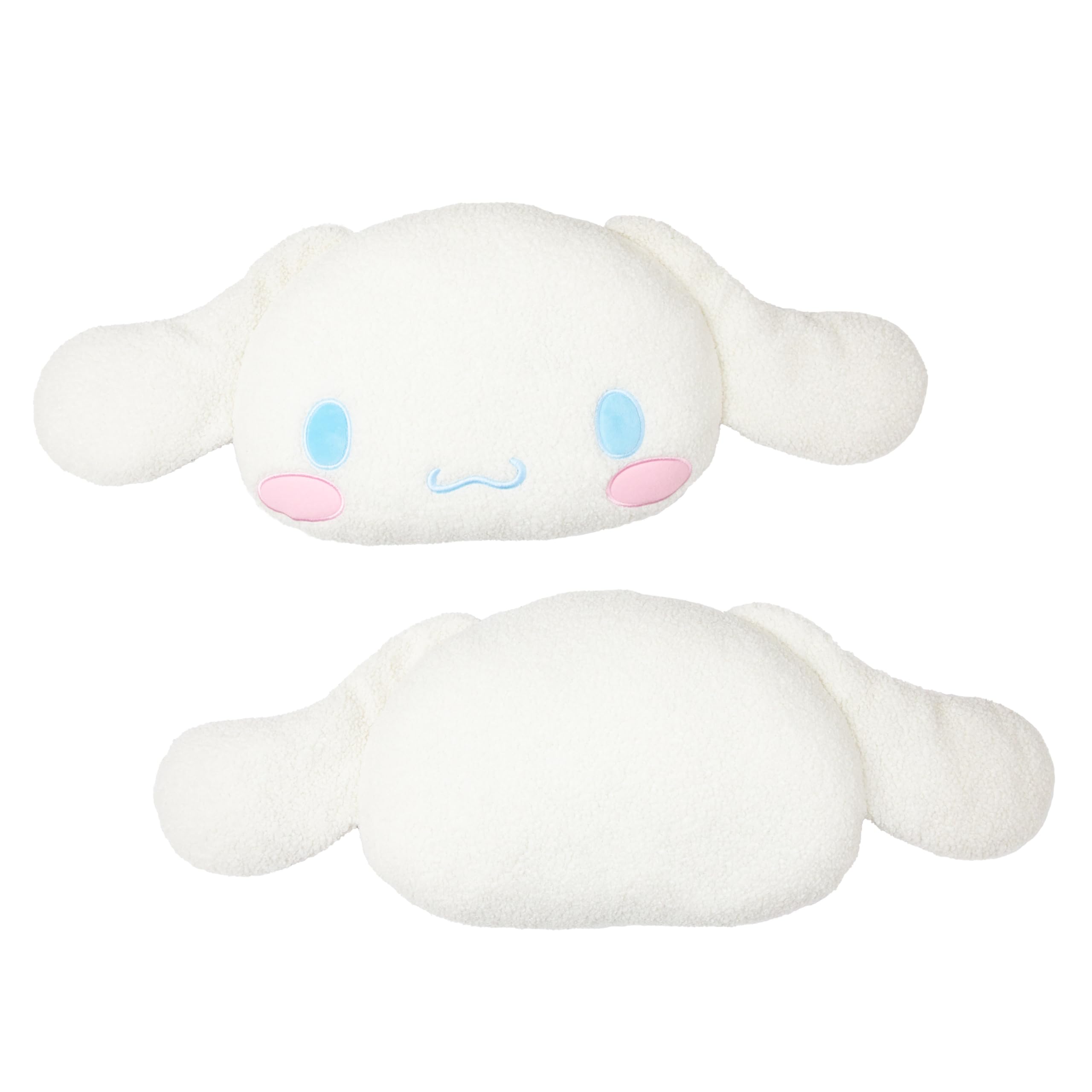 CHARACTER WORLD Hello Kitty Officially Licensed Cinnamoroll Shaped Cushion Pillow | Puppy Shaped Pillow | Perfect For Bedroom Or Living Room Décor 33cm x 40cm