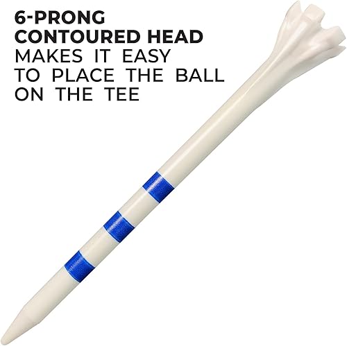 Miniatura 3 de Champ 3-14 My Hite FLYtee Stripe Golf Tee 100 Count
