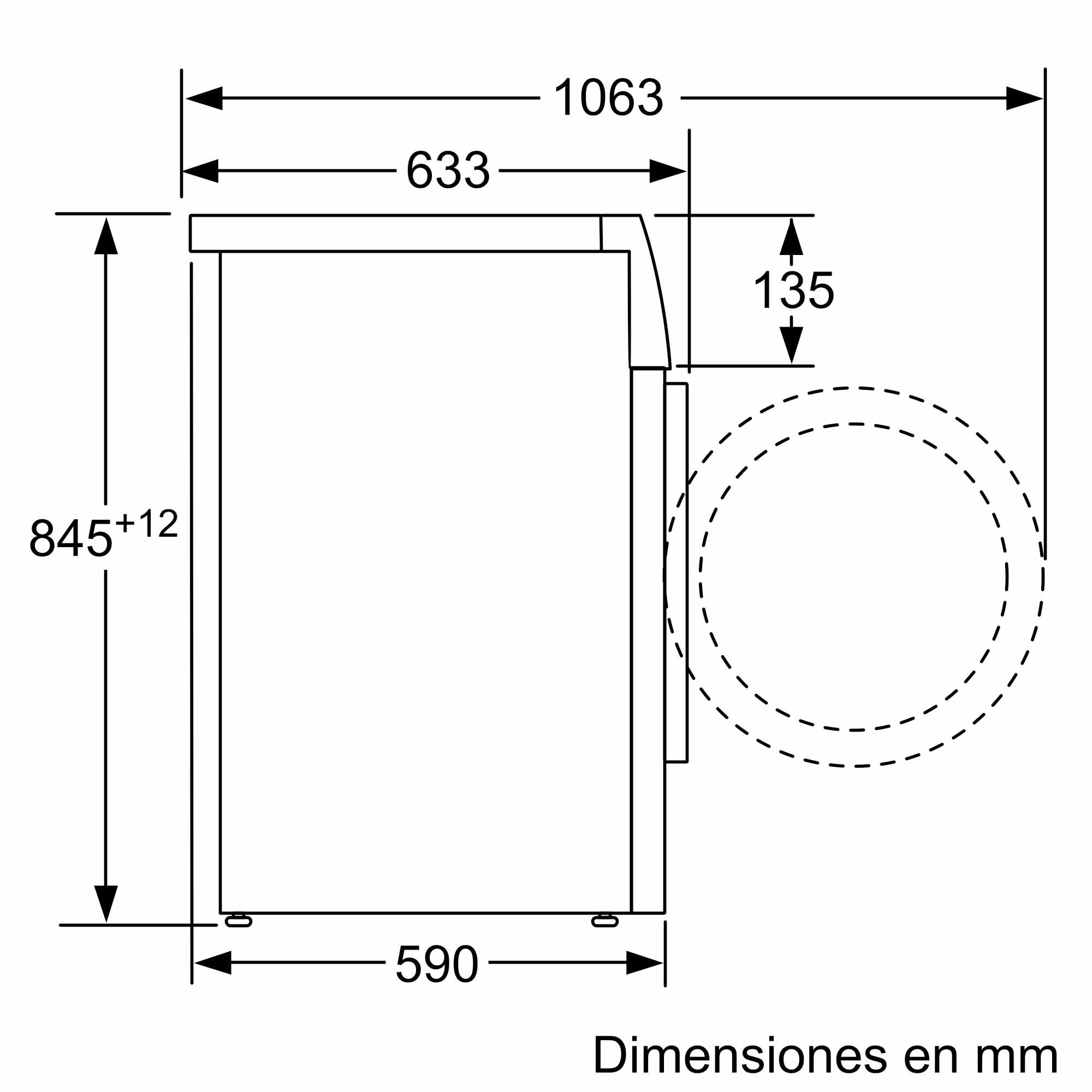 Balay - Lavadora de libre instalación, 8 kg, Tecnología AquaControl Plus, Programa Plancha, Función Más rápido, blanco, 3TS282B