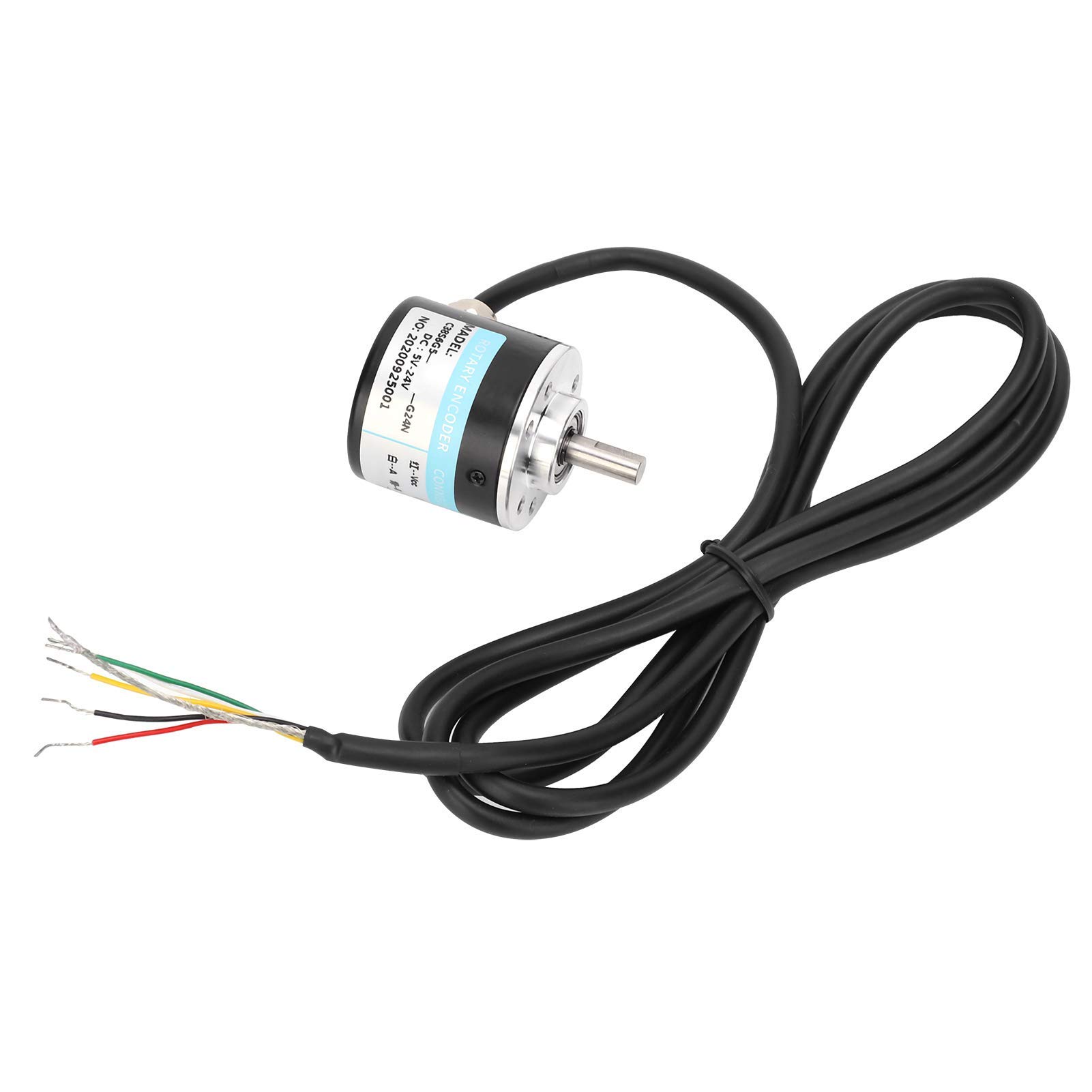 Codeur Rotatif Optique Incrémental À Arbre Solide 1024B Composant De Contrôle De Mouvement Triphasé 30KHz Pour Machines Industrielles Et Systèmes De Positionnement