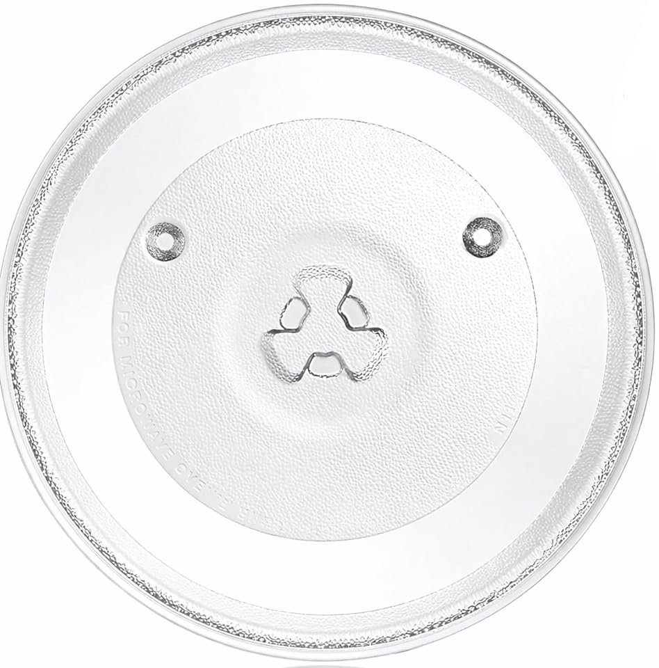 Image of for 23 to 32L Capacity Microwave Oven Replacement Rotating Glass Turntable Tray | Easy-Clean Design, Sturdy, High-Quality, Heat-Resistant | (Size: 10.5 Inch) ([MCRPLT IFB 23BC5] - 23L)