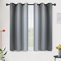Vista 222 de SimpleHome Ombre Room Darkening Curtains 96 inches Length for Bedroom,Grommet Gradient Light Blocking Beige Gradient Window Curtains for Living