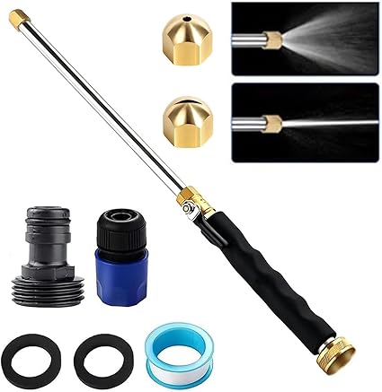 High Pressure Washer Hose Nozzle, Jet Nozzle Power Washer for