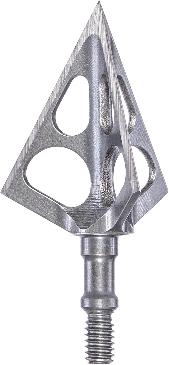 Muzzy Bowhunting Broadheads 3 Blades Trocar Tip, 75, 100 or 125 Grain, 6 Pack