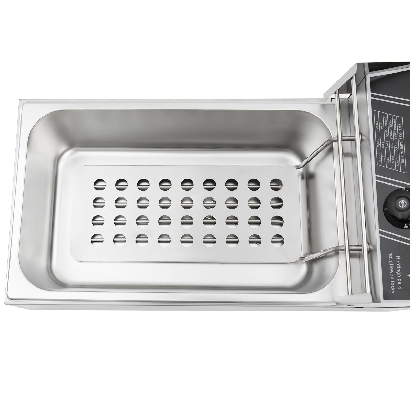 Cuocipasta Elettrico Professionale Cuocipasta 6 Cestelli 2000W Cuocipasta Acciaio Inox 20L 60-200°C per Feste, Banchetti ed Eventi Catering