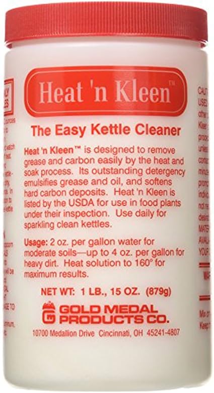 Gold Medal PRODUCTS 2095MC 31 oz Heat N Kleen, 1.87