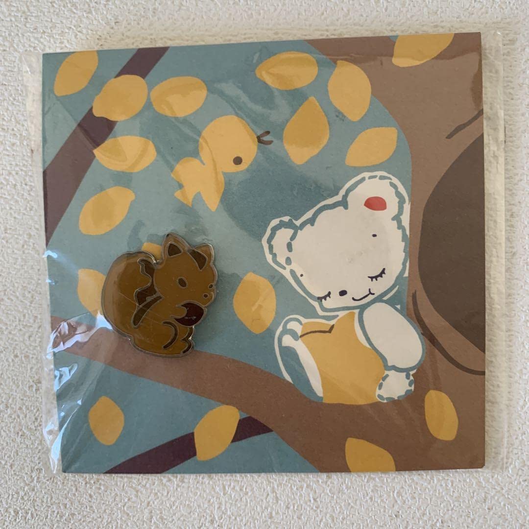 Amazon | ファミリア ピンバッジ リス | バッジ | おもちゃ