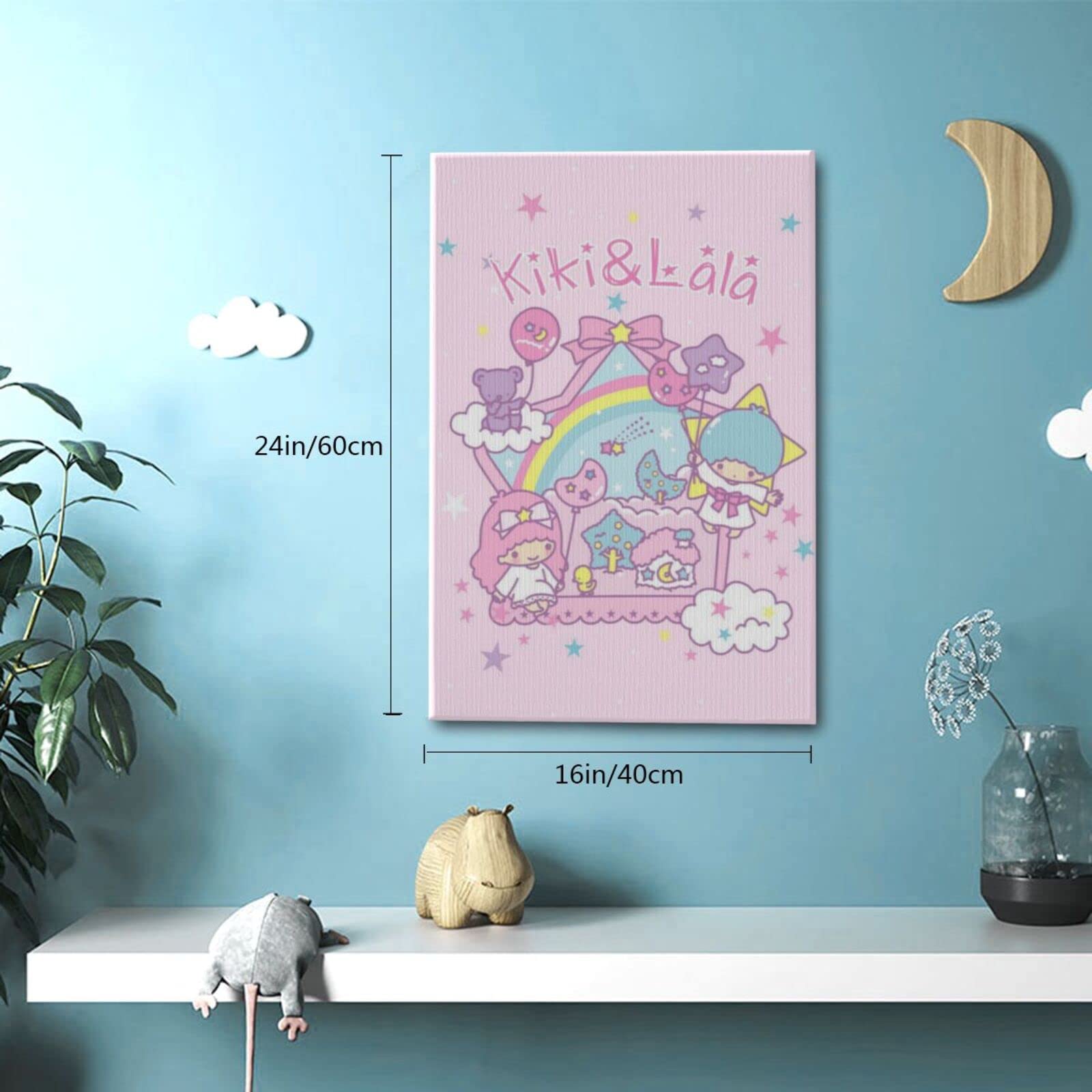Amazon.co.jp: ききらら キキララ アートパネル ポスター 壁飾り 絵画