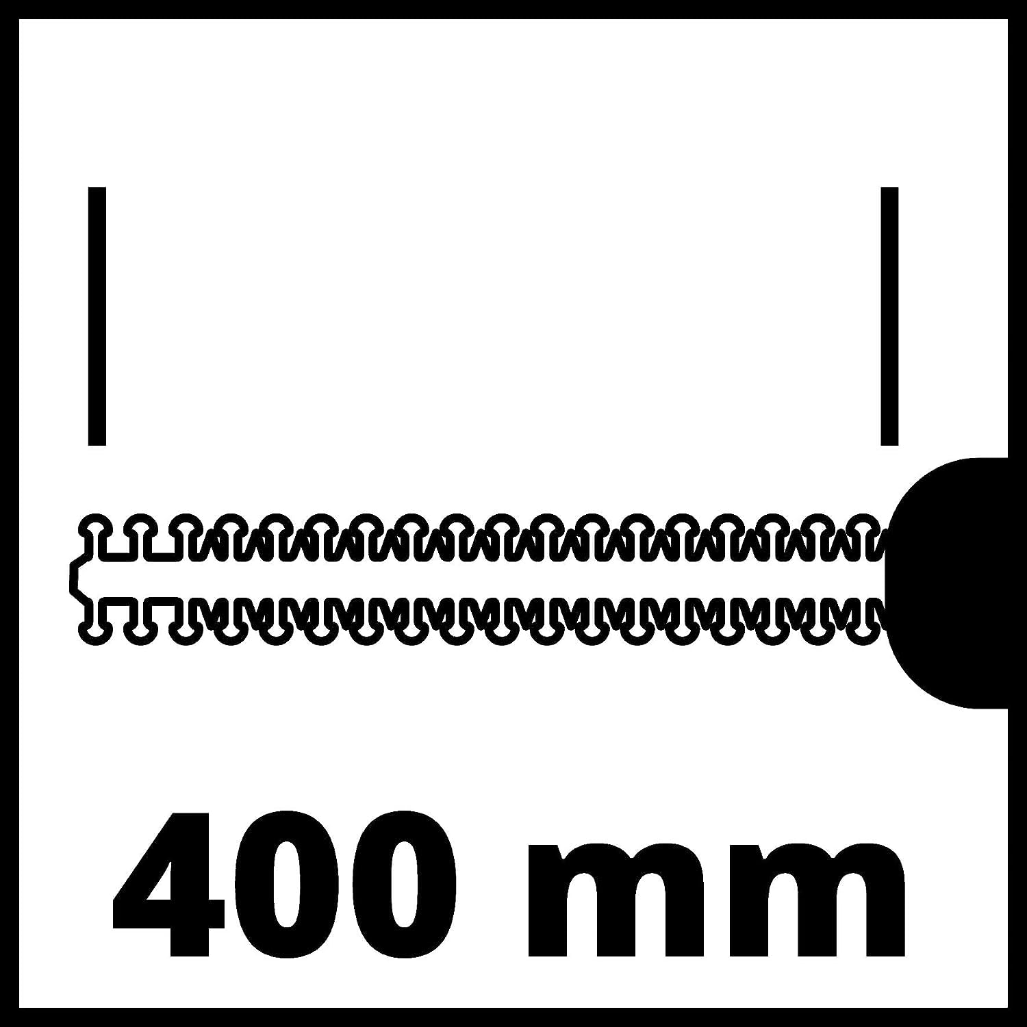 Einhell - Accesorio para Cortasetos (Accesorio para podadora eléctrica GE-LC 18 Li T, Longitud de Corte de 40 cm, Distancia Entre Dientes de 16 mm)