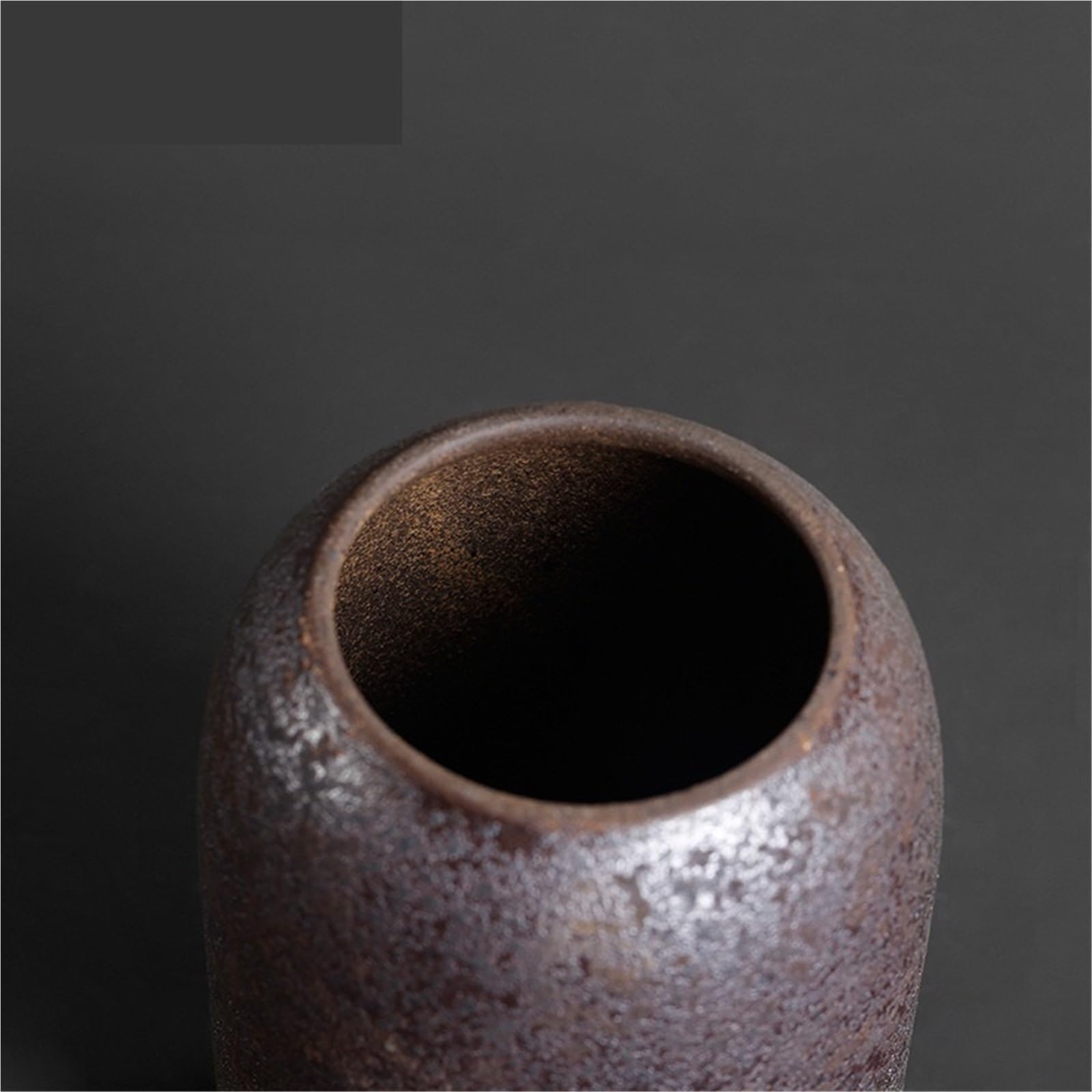 Barattolo in Ceramica Grande contenitore da tè vintage in ceramica, vasellame in grezza, vaso sigillato, barattolo for la casa