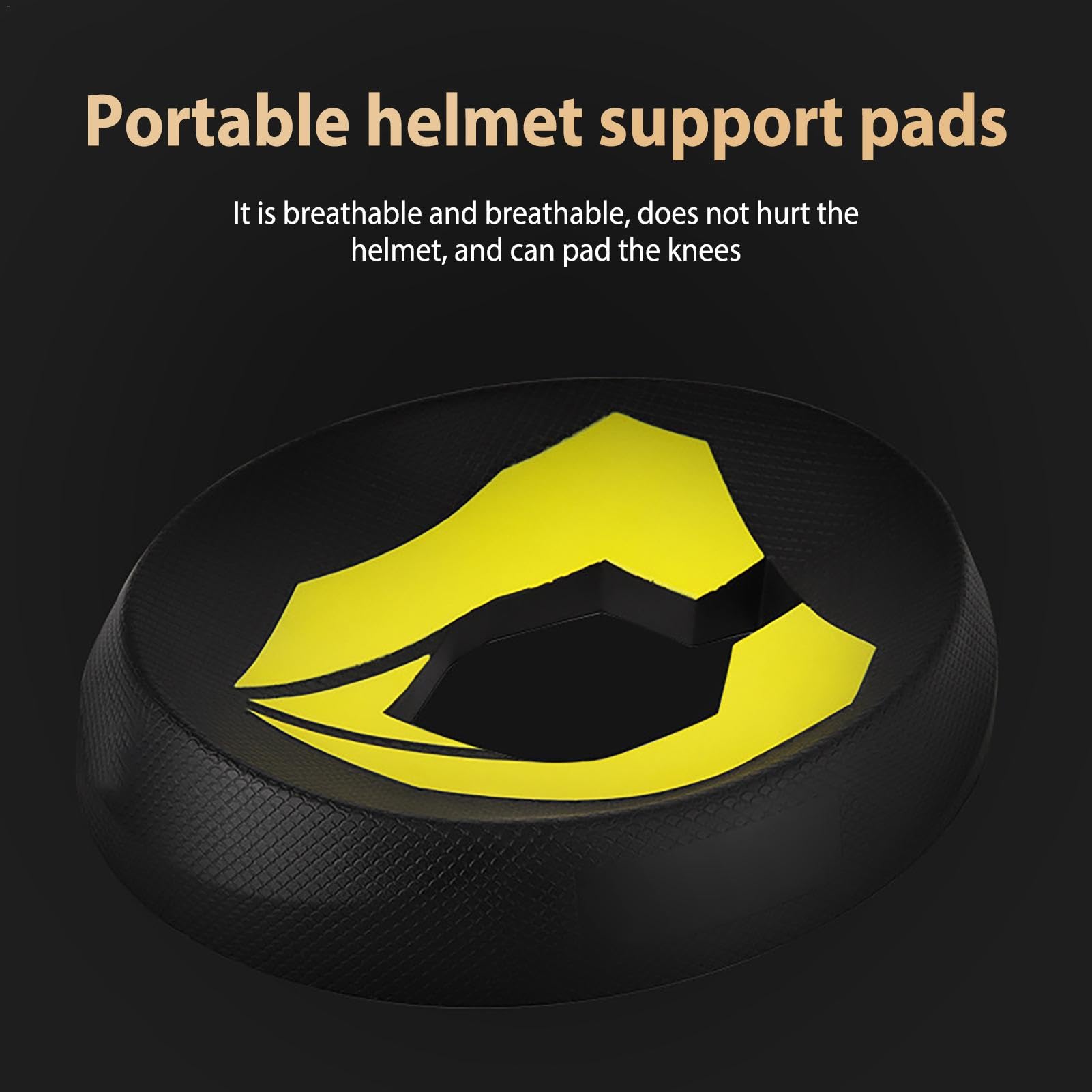Almohadilla de servicio para cascos de motocicleta, soporte para cascos de moto, almohadilla de servicio portátil multifuncional para motocicleta, moto de nieve, cascos de scooter