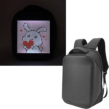 Amazon.com: LED Backpack Motorcycle Backpack with 64x64 Screen BT