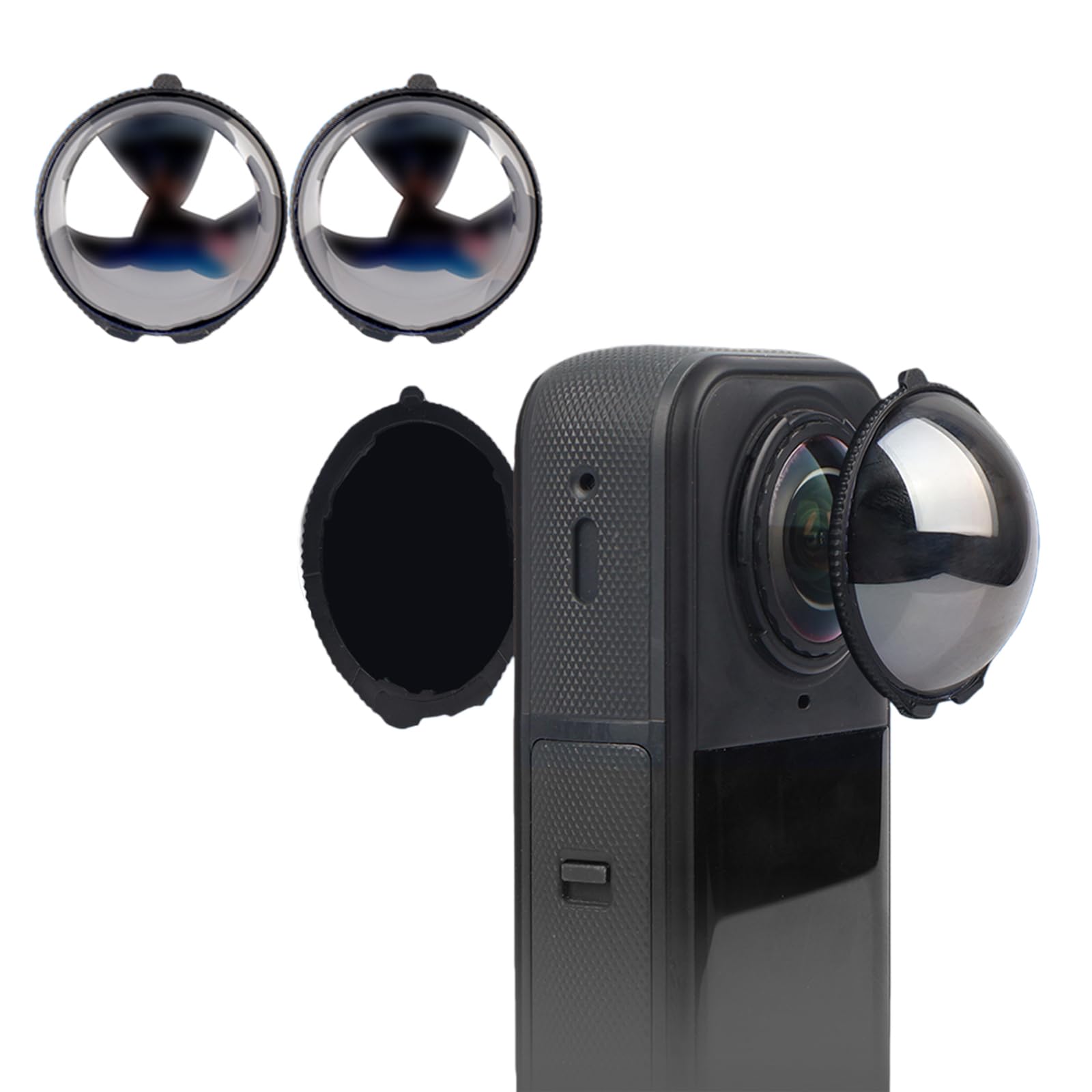 Insta 360 X5 ND32 Filter,5-Stop Light Reduction Lens,Auto-Detect,Neutral Density,Multicoated Optical Glass for X5 Action Camera Accessories(2 Pack)