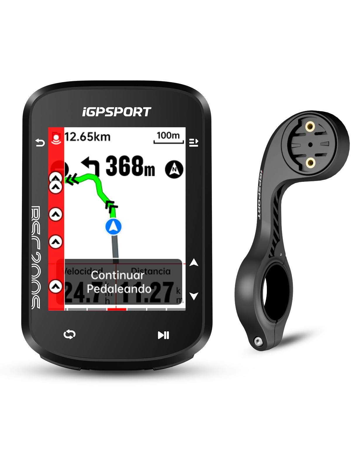 iGPSPORT BSC200S GPS Bicicleta con M80 Soporte