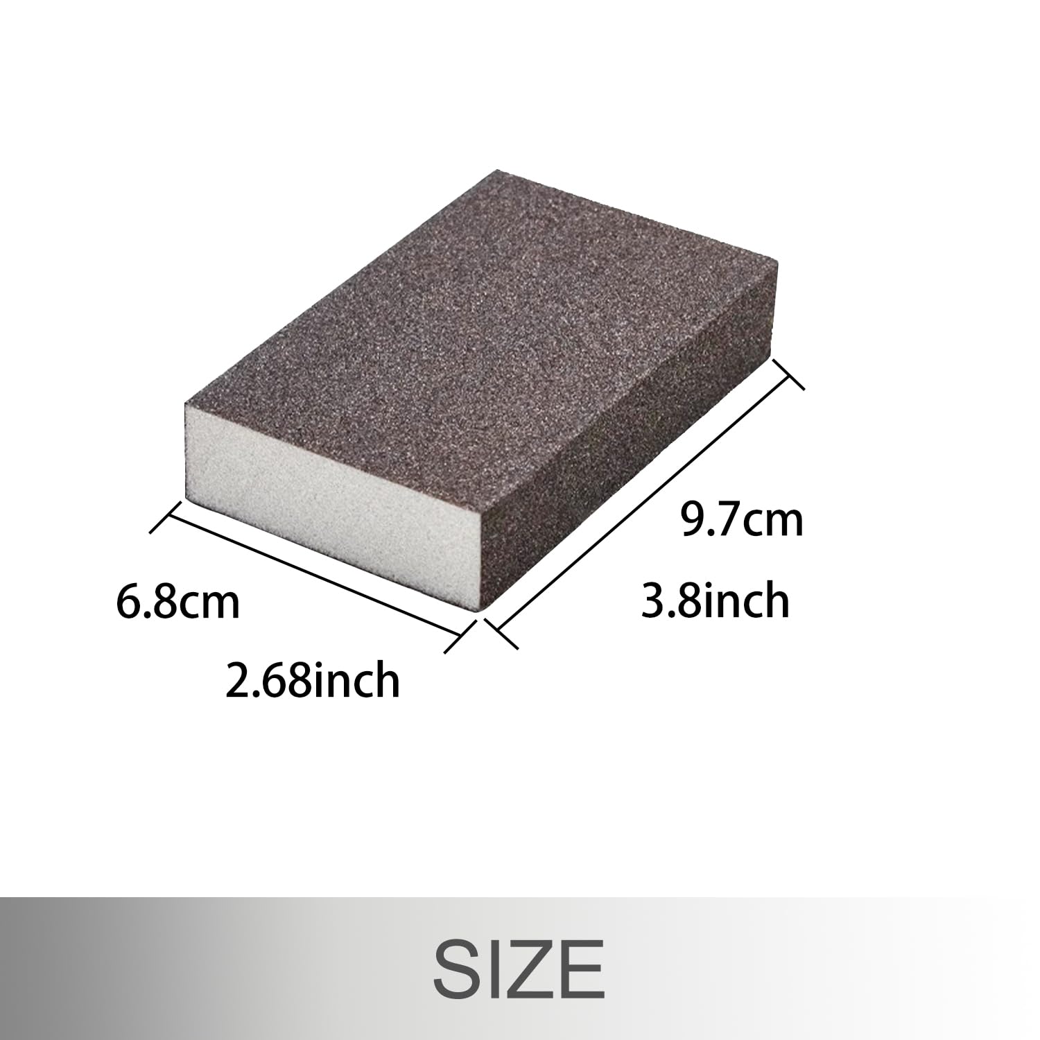 Fine Sanding Sponges - 12 Pcs, Reusable -3