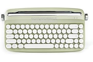 QWERTKYWRITER: Upgraded Wireless Keyboard with an Irresistible Retro Charm