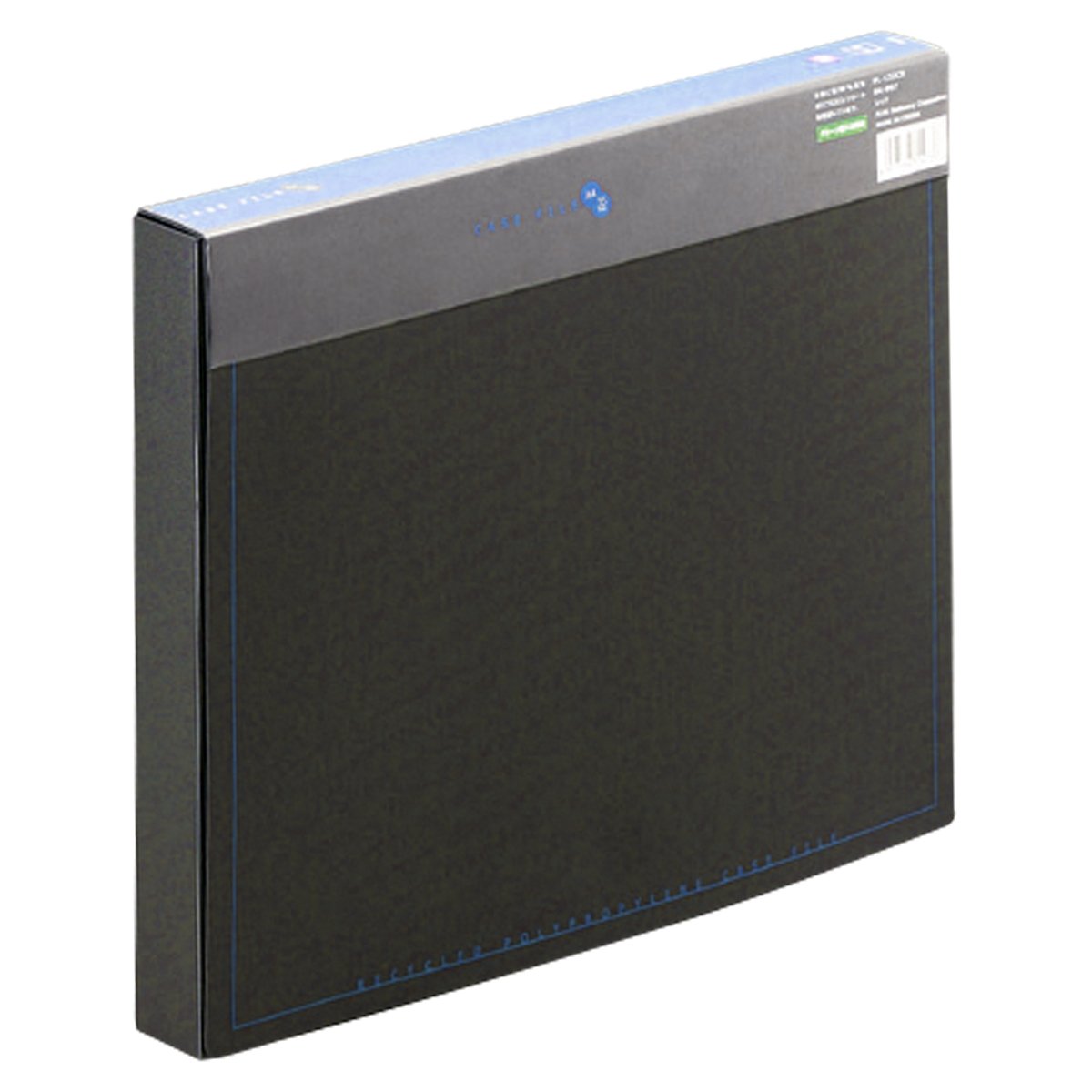 Plus A4 Case File FL-132CE - Blue PP Binder With 35mm Spine Width, 84-096 Japan Import - View #4